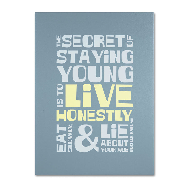 Megan Romo Live Honestly I 14 x 19 Canvas Art Image 1