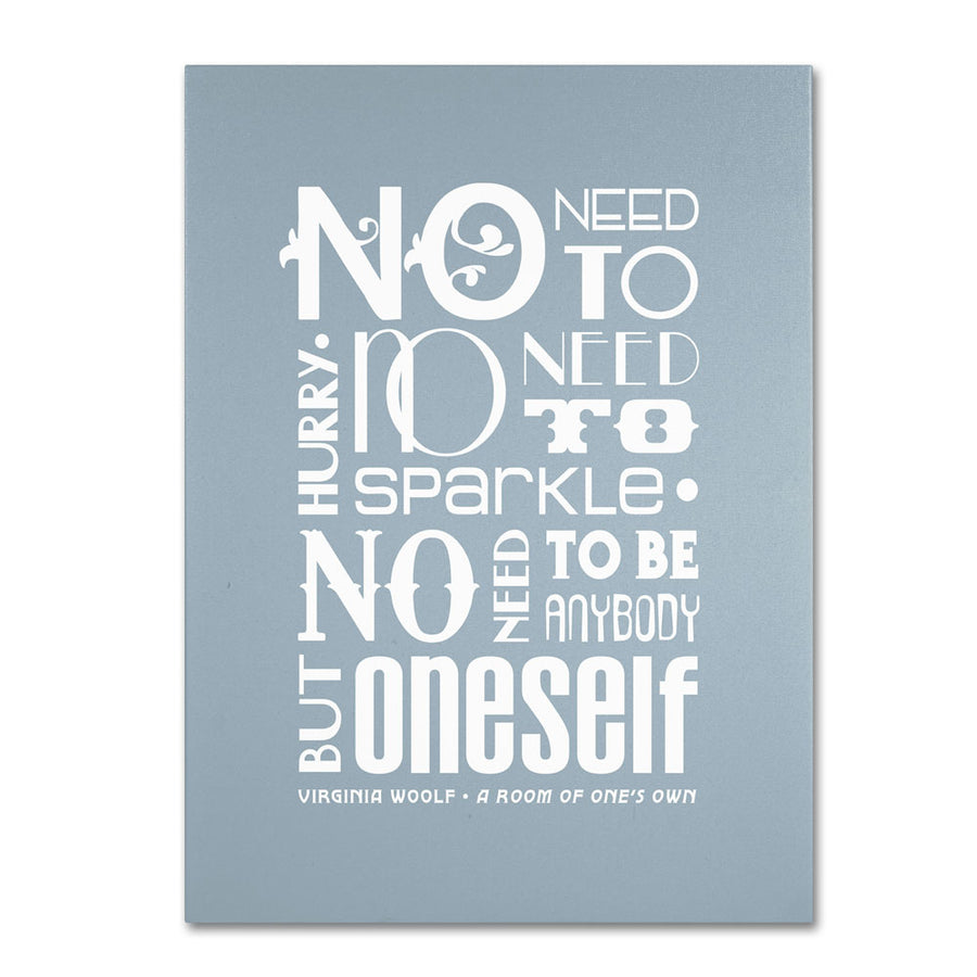 Megan Romo No Need to Sparkle 14 x 19 Canvas Art Image 1