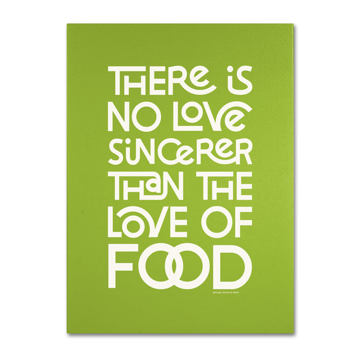 Megan Romo Sincere Love of Food 14 x 19 Canvas Art Image 2