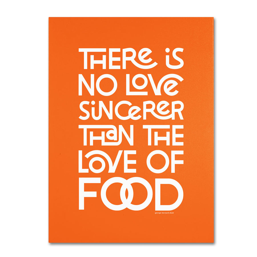 Megan Romo Sincere Love of Food IV 14 x 19 Canvas Art Image 1