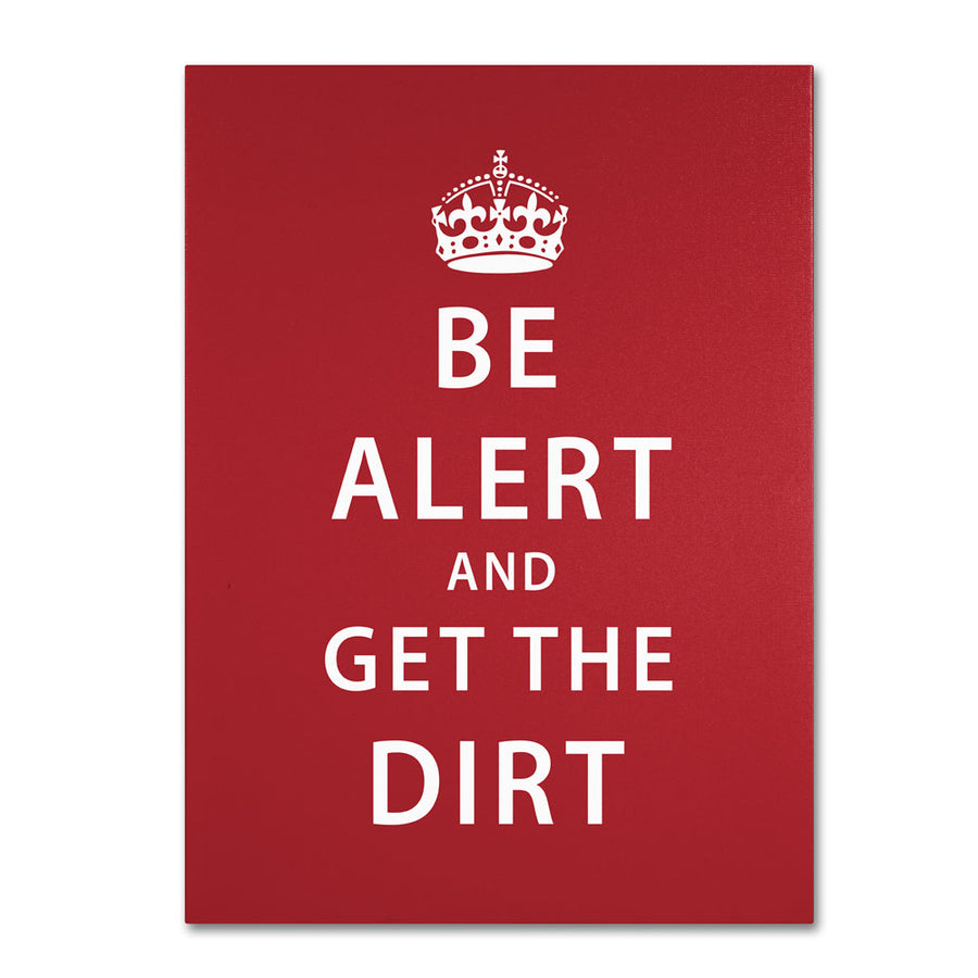 Megan Romo Alert Dirt Marooned 14 x 19 Canvas Art Image 1