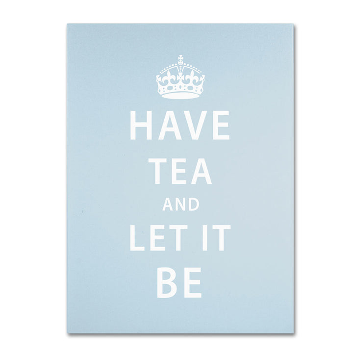 Megan Romo Have Tea 14 x 19 Canvas Art Image 1