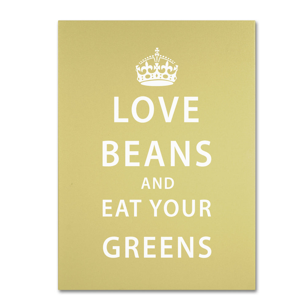 Megan Romo Love Beans 14 x 19 Canvas Art Image 2