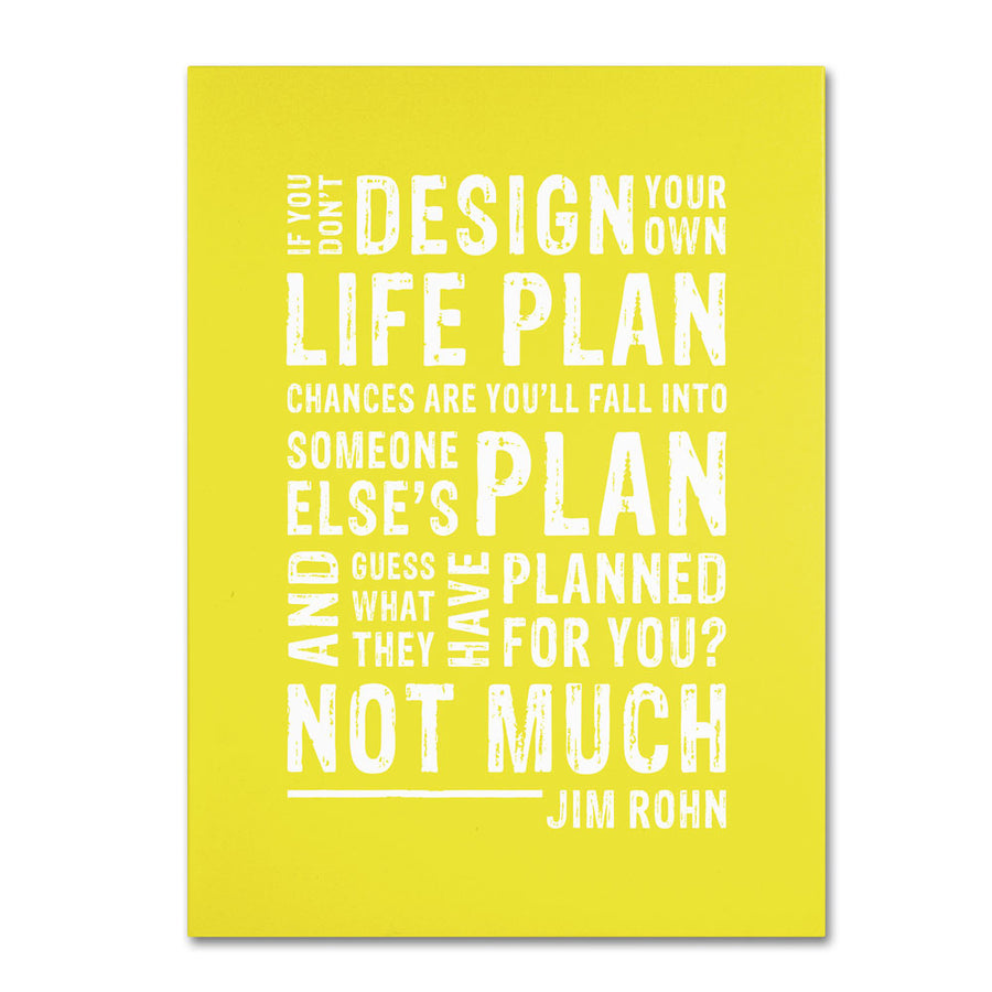 Megan Romo Design Your Own Life II 14 x 19 Canvas Art Image 1