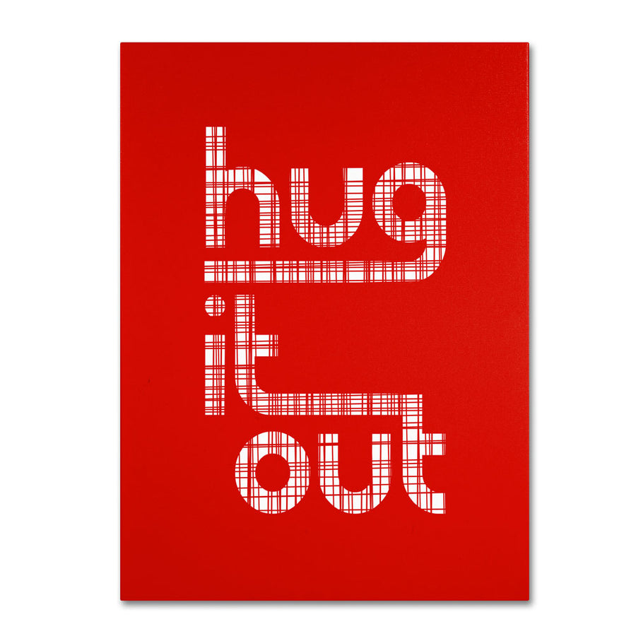 Megan Romo Hug it Out III 14 x 19 Canvas Art Image 1