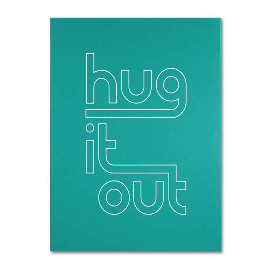 Megan Romo Hug it Out IV 14 x 19 Canvas Art Image 1