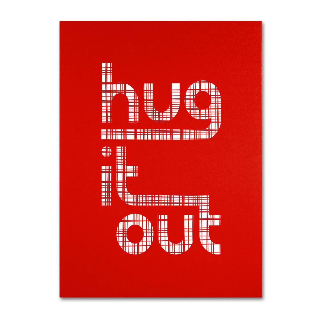 Megan Romo Hug it Out III 14 x 19 Canvas Art Image 2