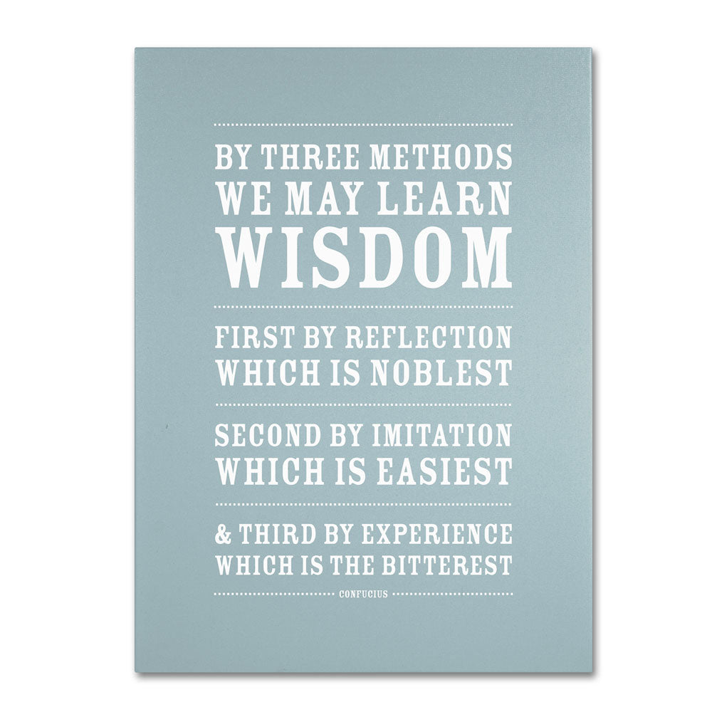 Megan Romo Three Ways to Wisdom 14 x 19 Canvas Art Image 1