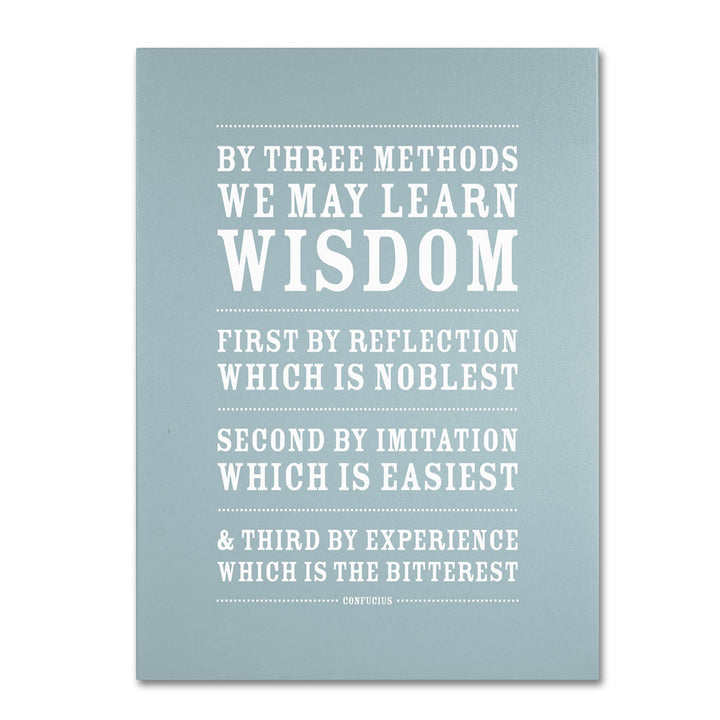 Megan Romo Three Ways to Wisdom 14 x 19 Canvas Art Image 1