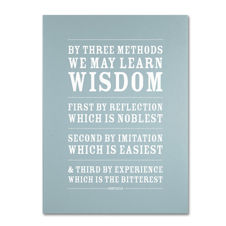 Megan Romo Three Ways to Wisdom 14 x 19 Canvas Art Image 1