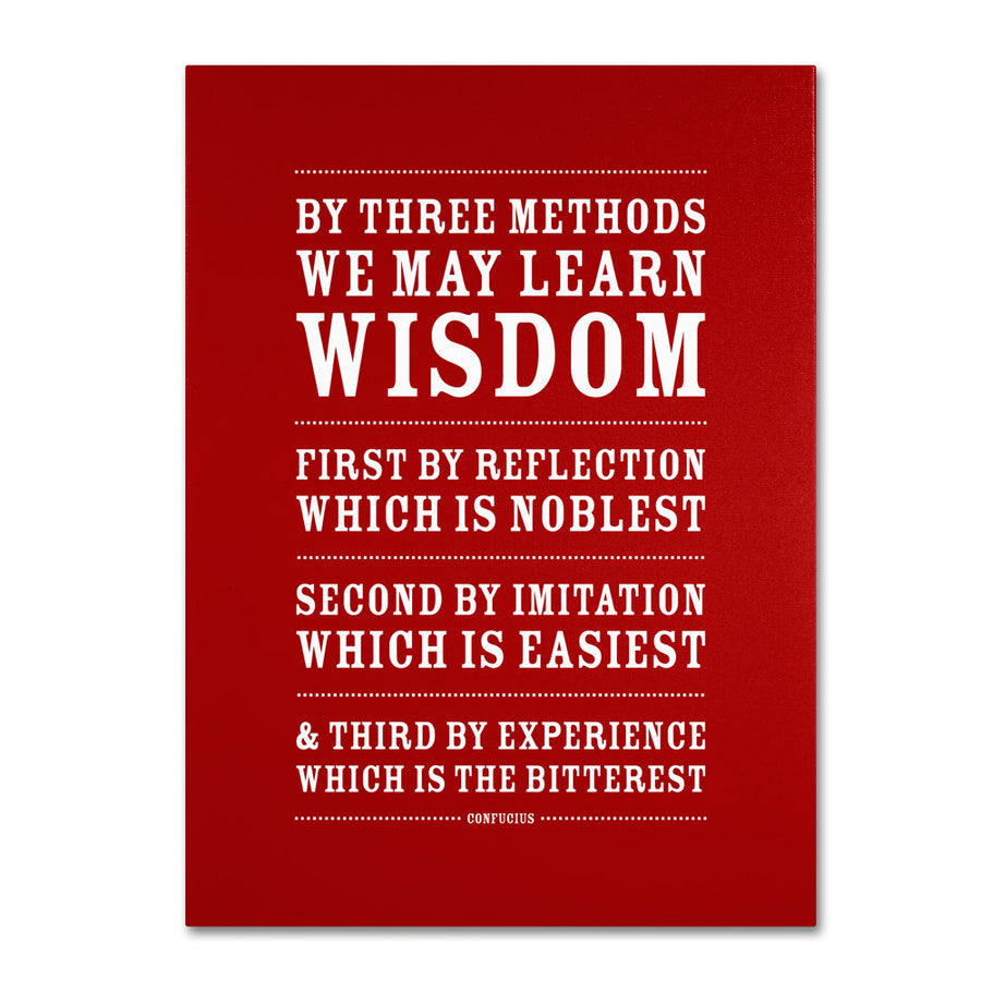 Megan Romo Three Ways to Wisdom II 14 x 19 Canvas Art Image 1