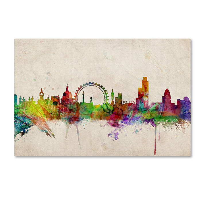 Michael Tompsett London Skyline 14 x 19 Canvas Art Image 1