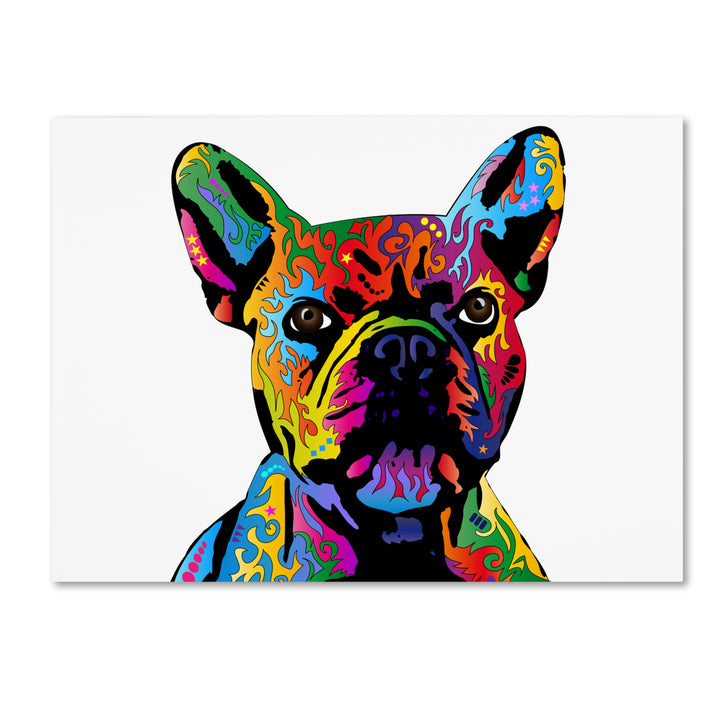 Michael Tompsett French Bulldog 14 x 19 Canvas Art Image 2