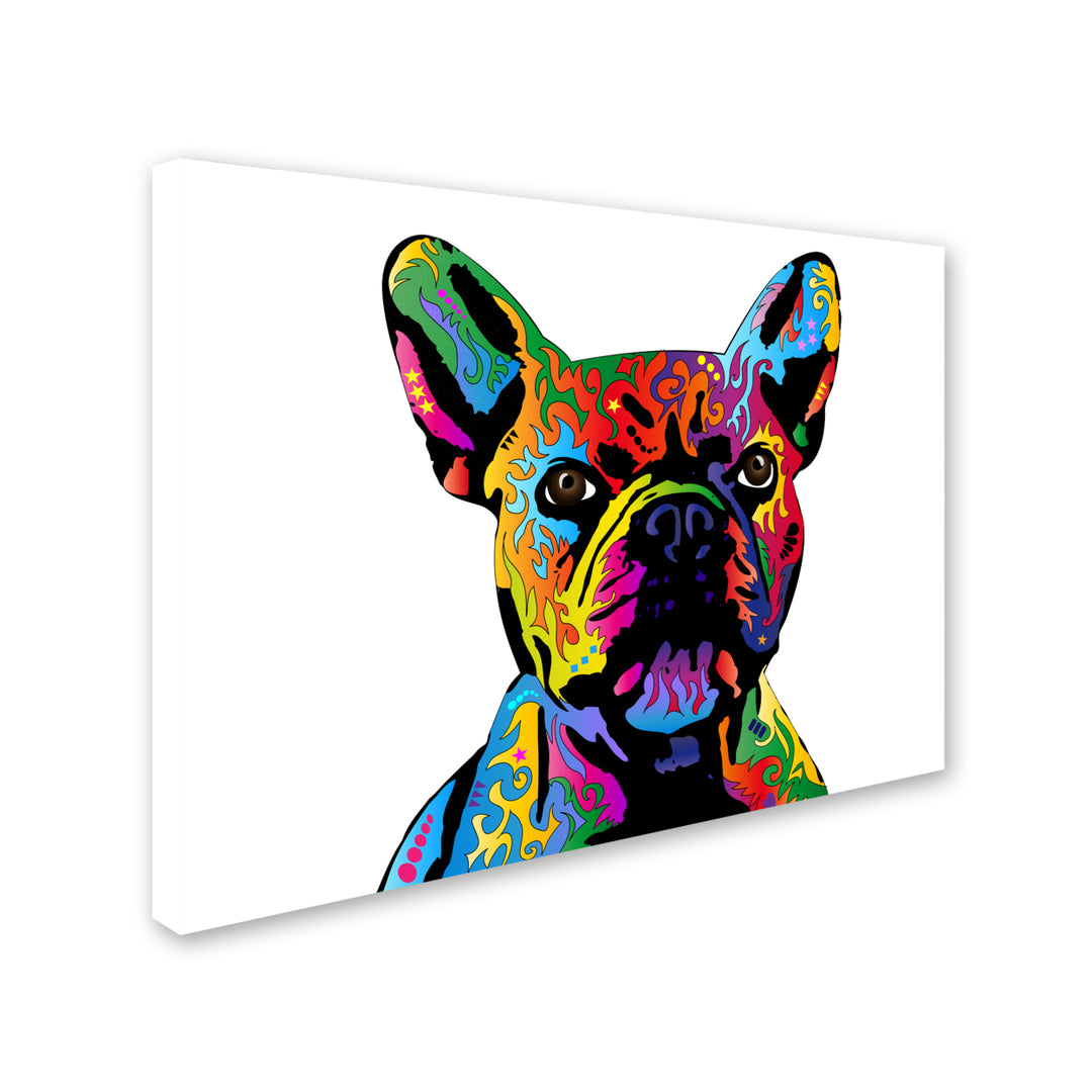 Michael Tompsett French Bulldog 14 x 19 Canvas Art Image 3