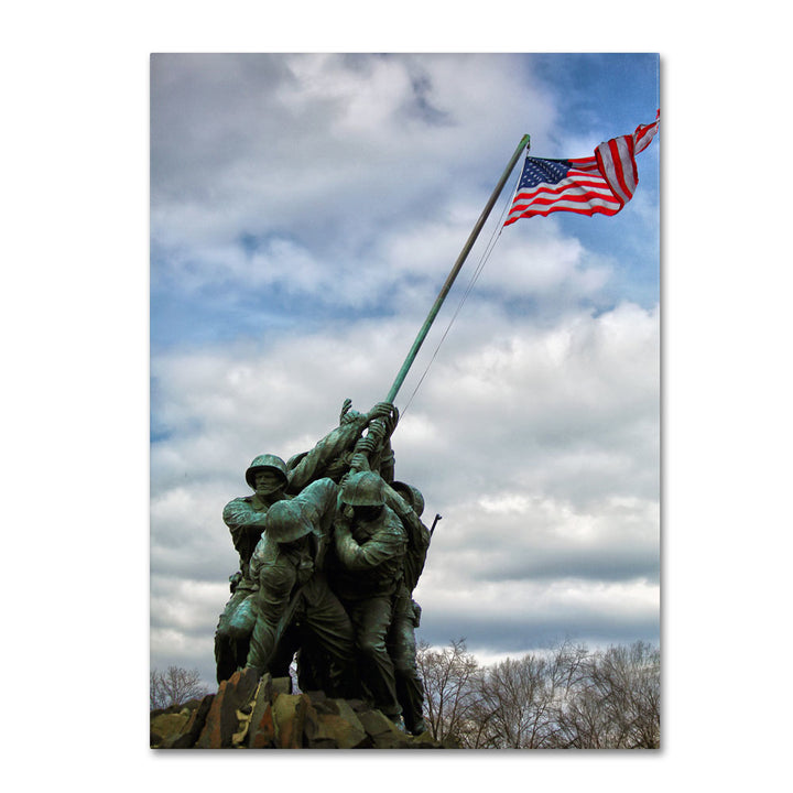 CATeyes Marine Corps Memorial 2 14 x 19 Canvas Art Image 1