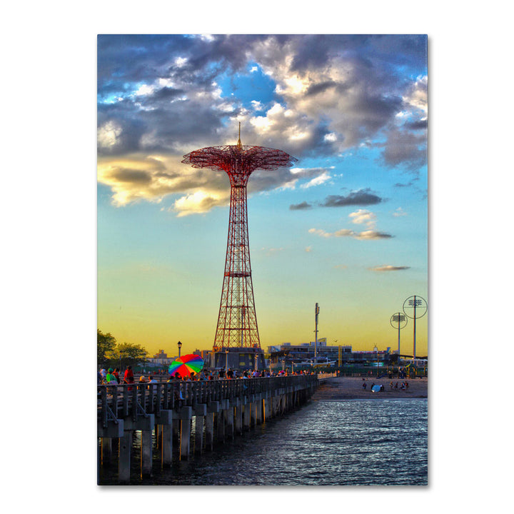 CATeyes Coney Island 14 x 19 Canvas Art Image 1