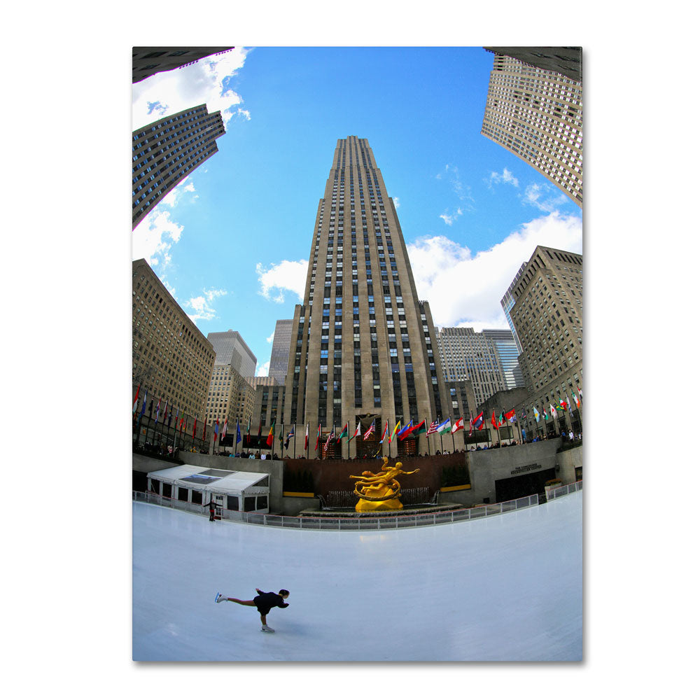 CATeyes Rockefeller Center 14 x 19 Canvas Art Image 1