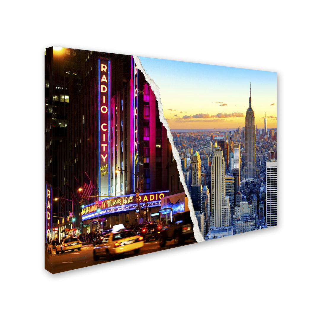 Philippe Hugonnard NYC Music Hall 14 x 19 Canvas Art Image 3