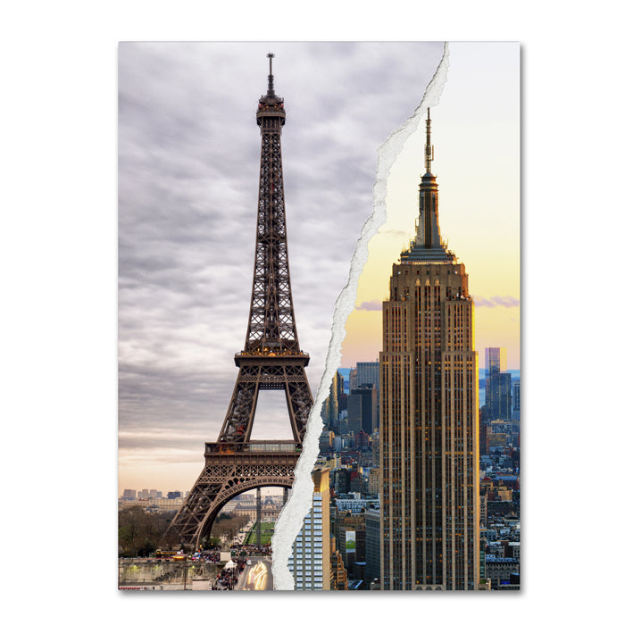 Philippe Hugonnard The Empire Eiffel 14 x 19 Canvas Art Image 1