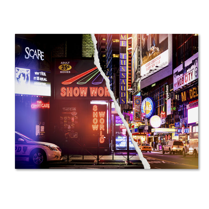 Philippe Hugonnard Times Square Show 14 x 19 Canvas Art Image 1