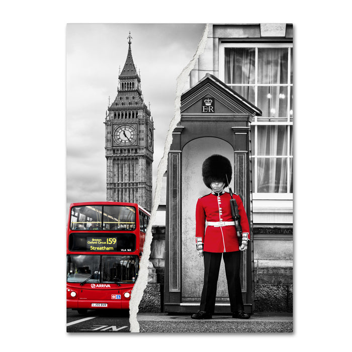 Philippe Hugonnard Look at London 14 x 19 Canvas Art Image 1