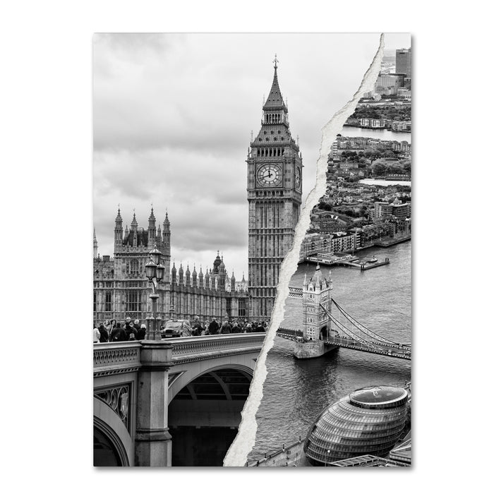 Philippe Hugonnard City of London 14 x 19 Canvas Art Image 1