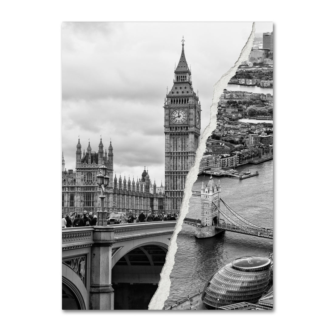 Philippe Hugonnard City of London 14 x 19 Canvas Art Image 2