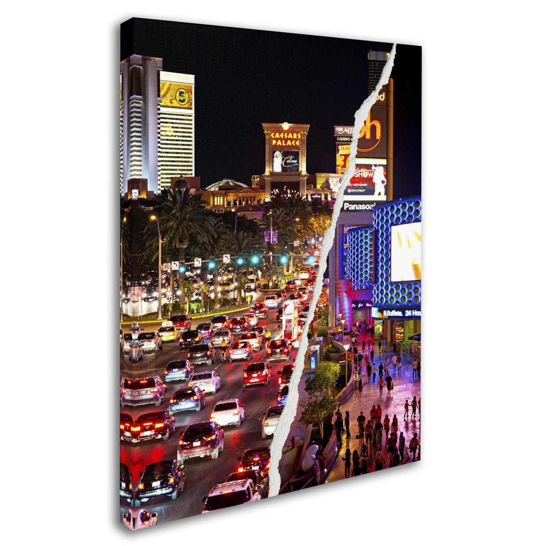 Philippe Hugonnard The City of Las Vegas 14 x 19 Canvas Art Image 3