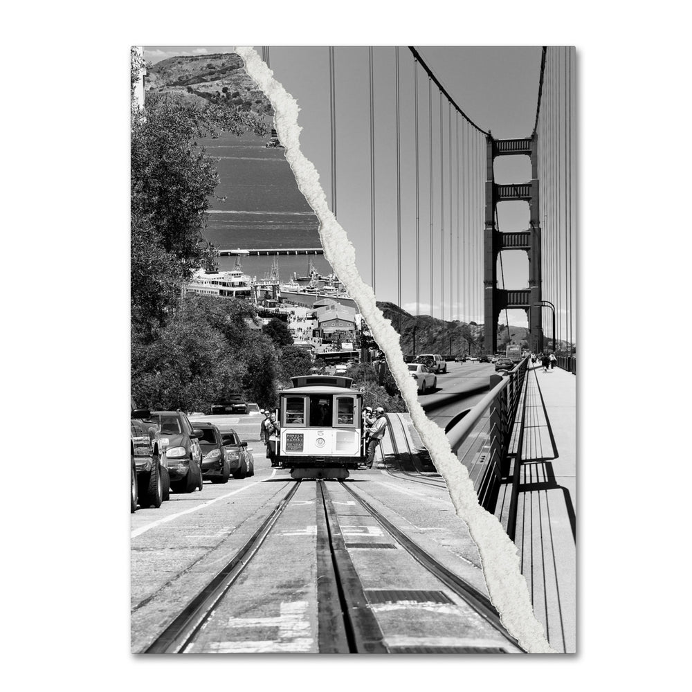 Philippe Hugonnard San Francisco Cable Car 14 x 19 Canvas Art Image 2