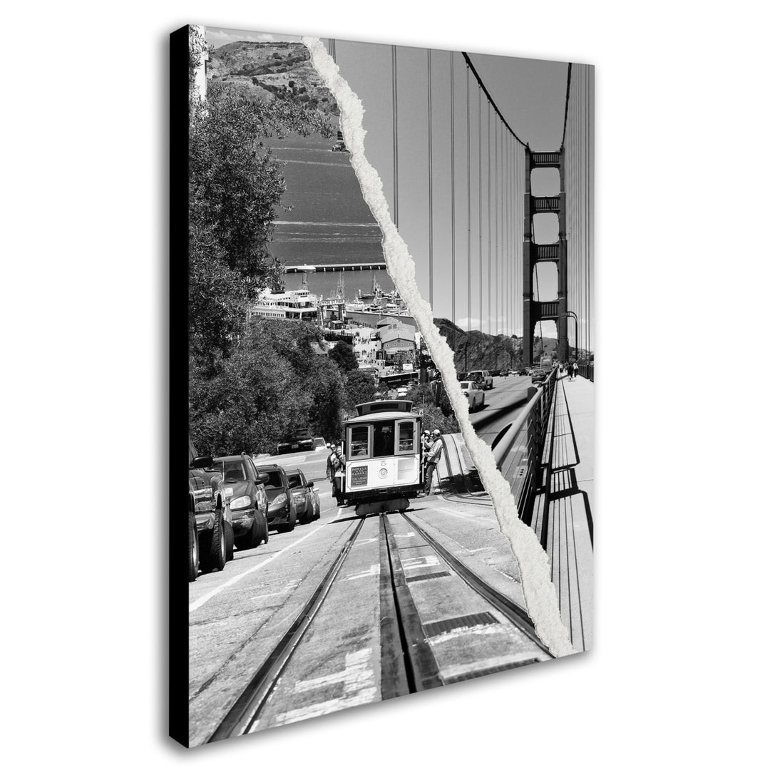 Philippe Hugonnard San Francisco Cable Car 14 x 19 Canvas Art Image 3