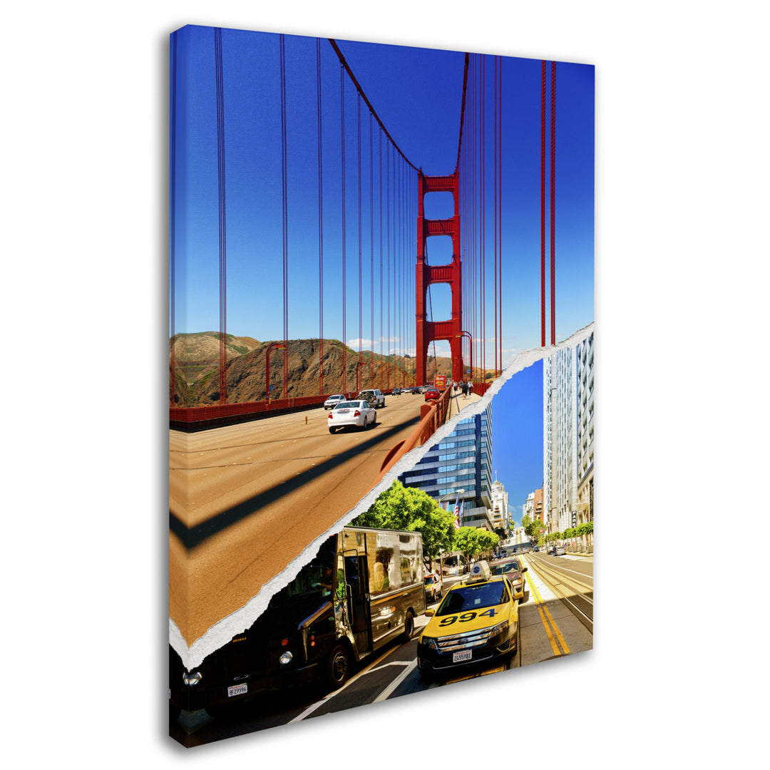 Philippe Hugonnard San Francisco Travel 14 x 19 Canvas Art Image 3