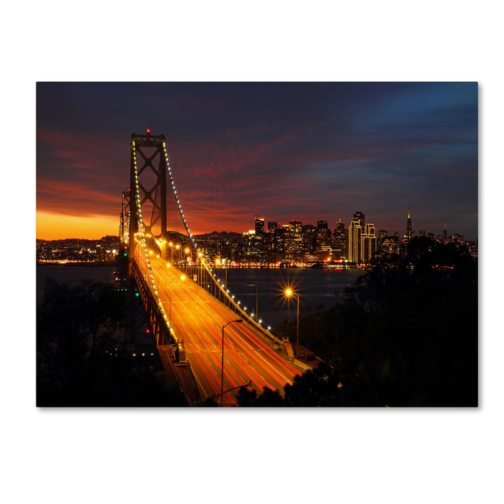 Pierre Leclerc Bay Bridge 14 x 19 Canvas Art Image 1