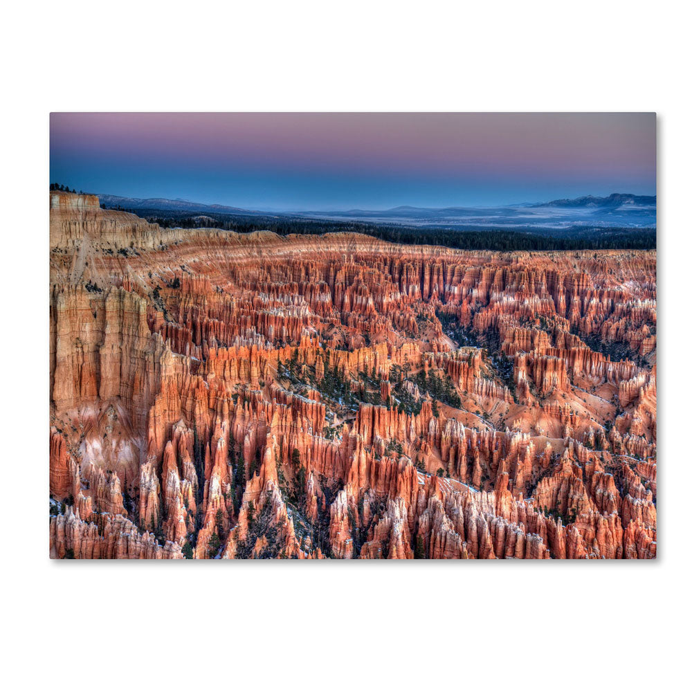 Pierre Leclerc Bryce Dawn 14 x 19 Canvas Art Image 1