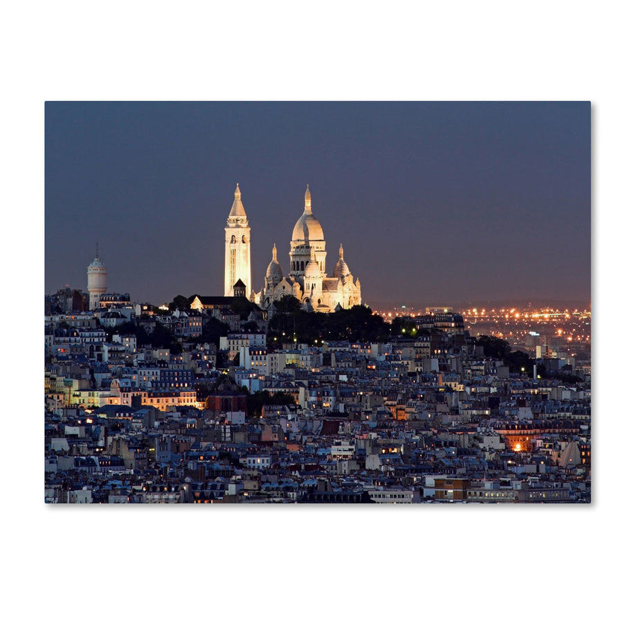 Pierre Leclerc Butte Montmartre 14 x 19 Canvas Art Image 1