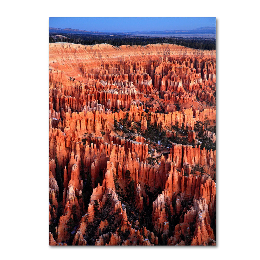 Pierre Leclerc Bryce Sunrise 14 x 19 Canvas Art Image 1