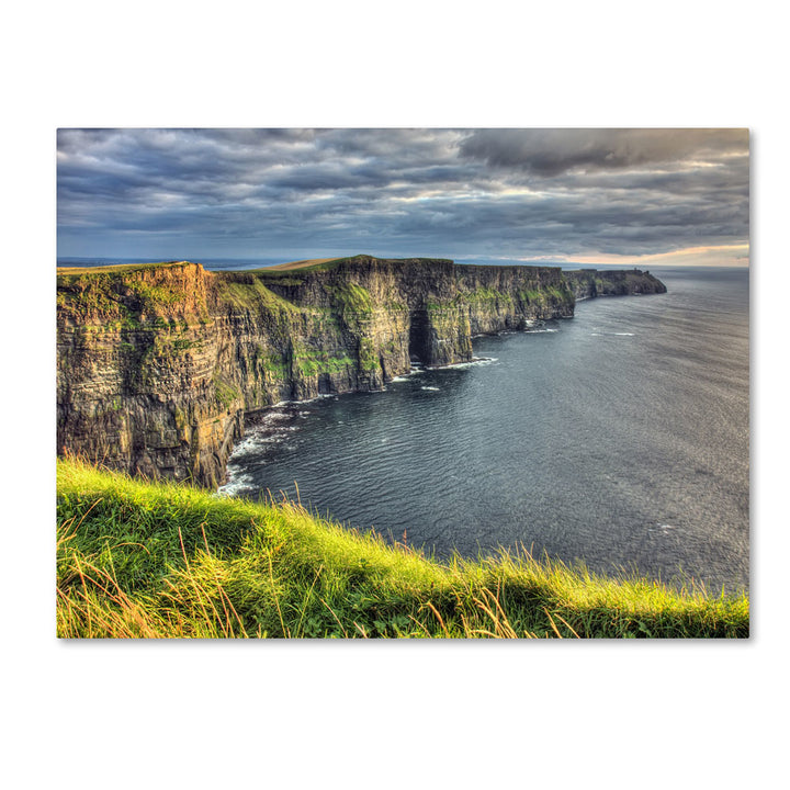 Pierre Leclerc Cliffs of Moher Ireland 14 x 19 Canvas Art Image 1