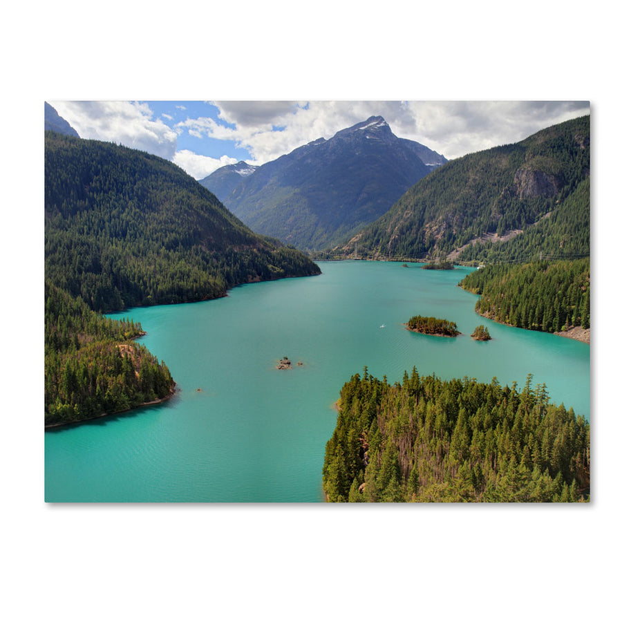 Pierre Leclerc Diablo Lake 14 x 19 Canvas Art Image 1