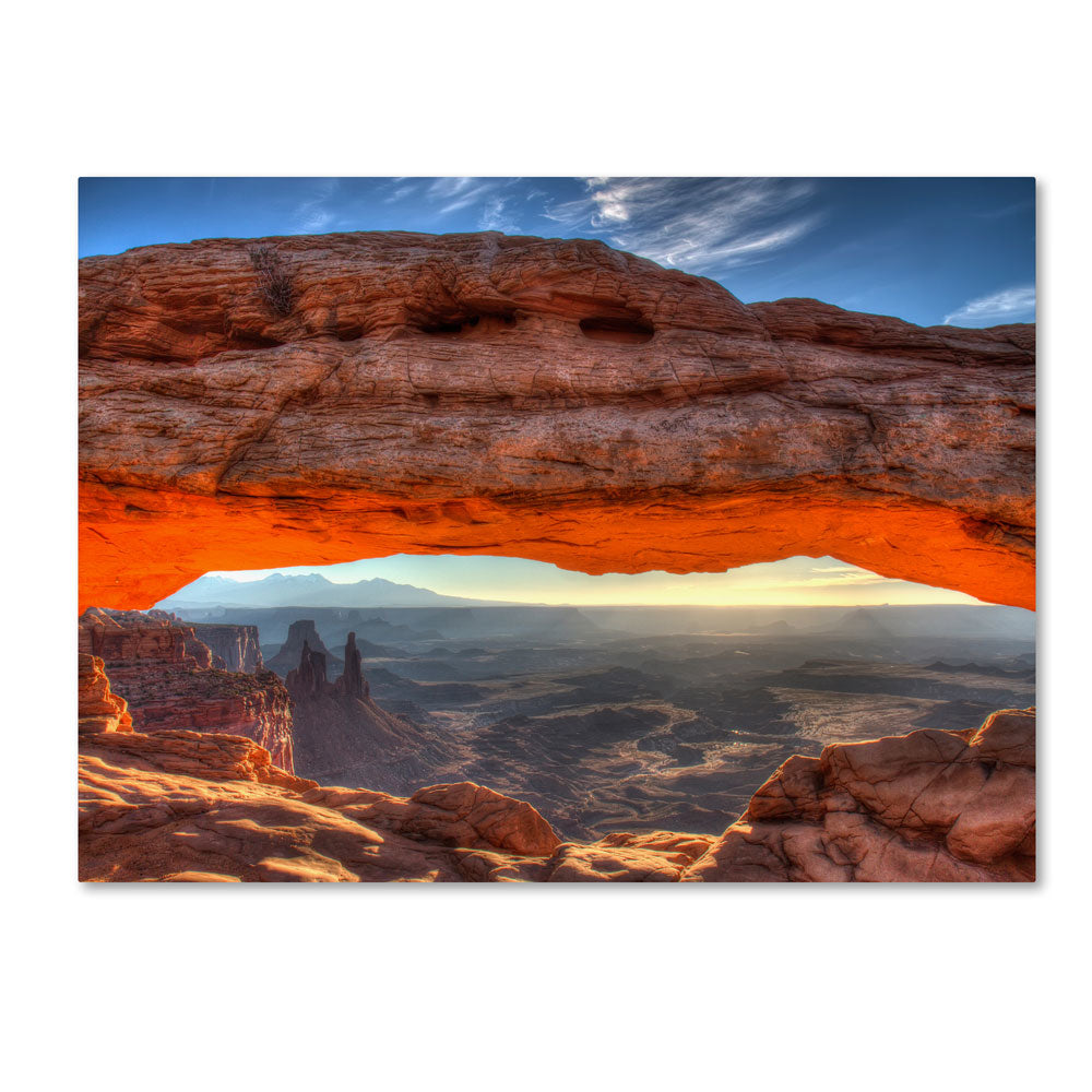 Pierre Leclerc Mesa Arch Sunrise 14 x 19 Canvas Art Image 1