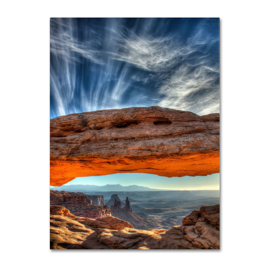 Pierre Leclerc Mesa Arch Sunrise 2 14 x 19 Canvas Art Image 1