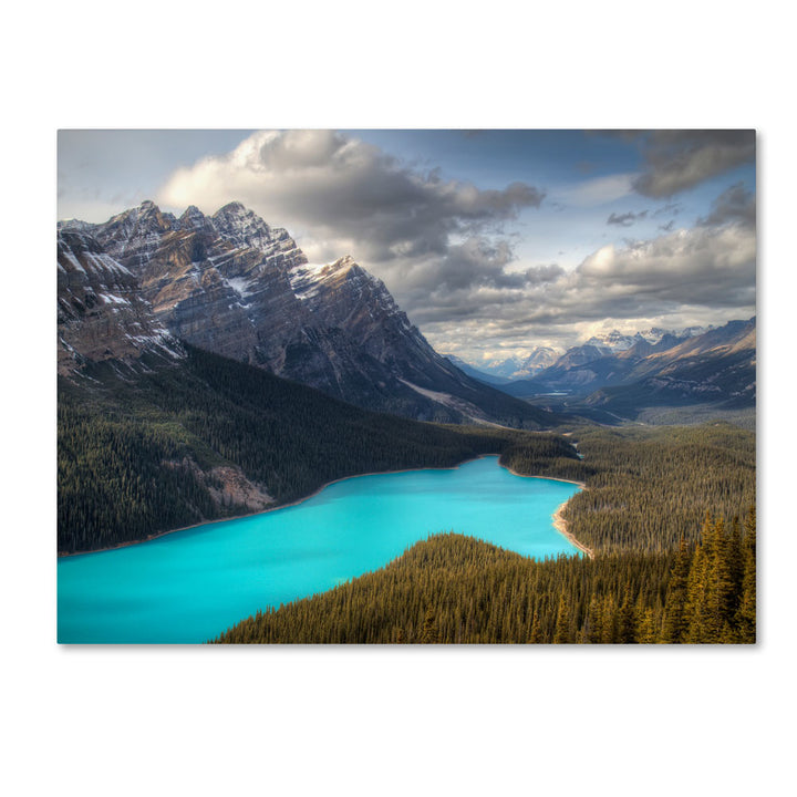 Pierre Leclerc Peyto Lake 14 x 19 Canvas Art Image 1