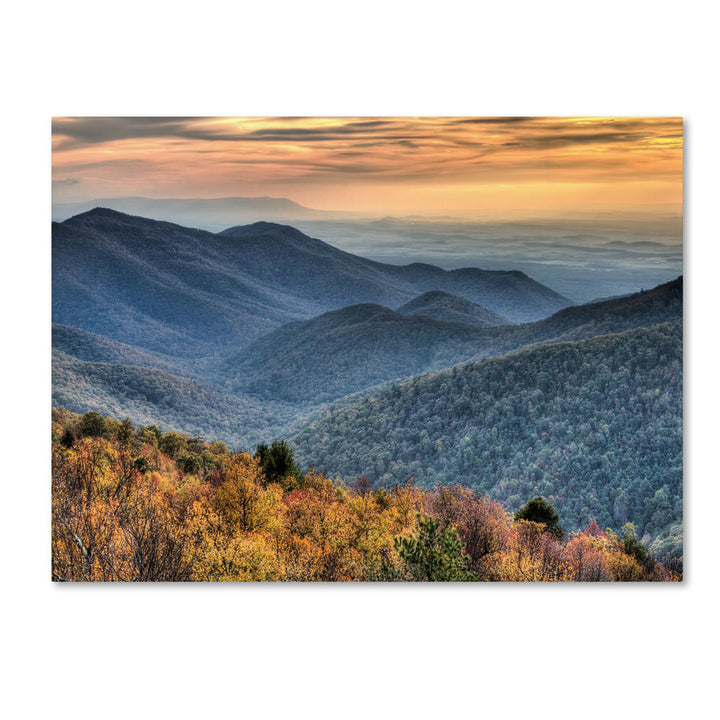 Pierre Leclerc Shenandoah Autumn 14 x 19 Canvas Art Image 1