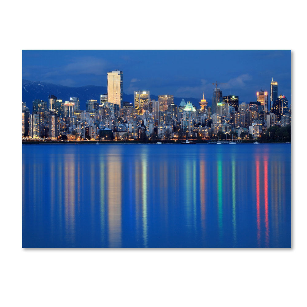 Pierre Leclerc Vancouver City 14 x 19 Canvas Art Image 1