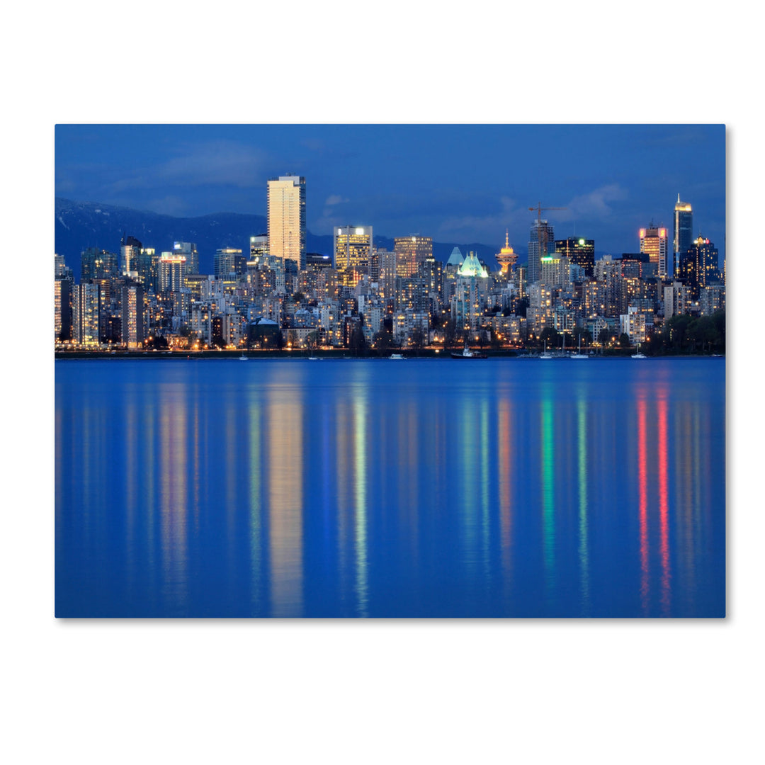 Pierre Leclerc Vancouver City 14 x 19 Canvas Art Image 2