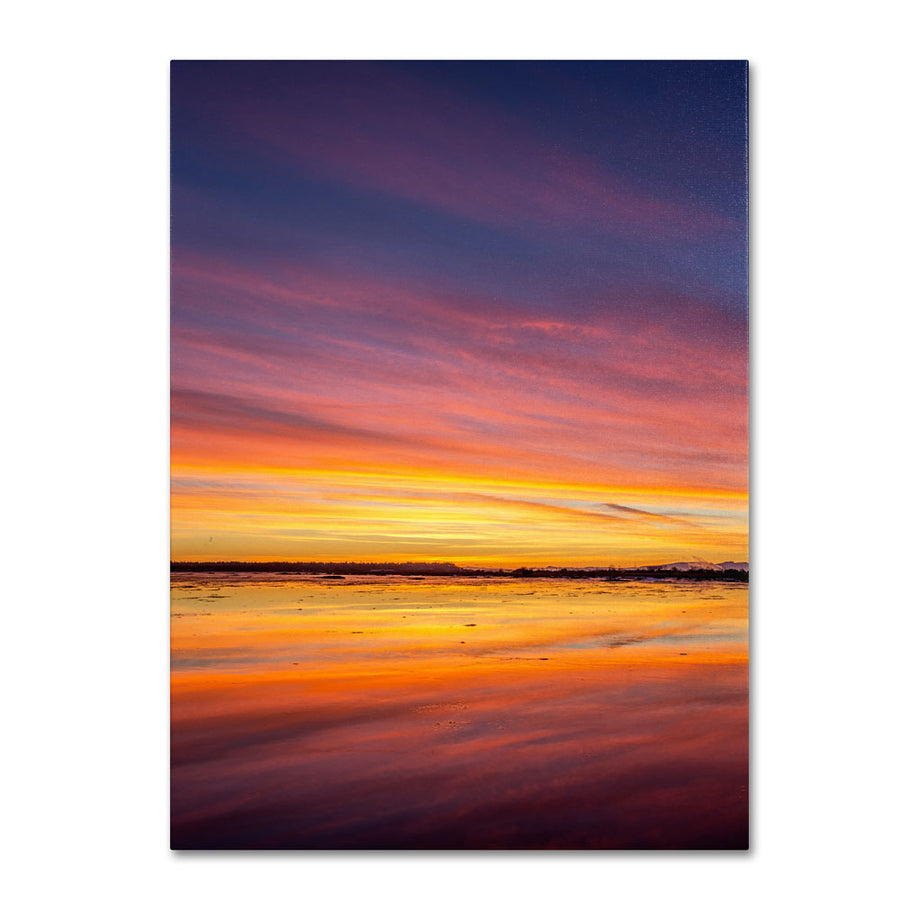 Pierre Leclerc Boundary Sunset 14 x 19 Canvas Art Image 1