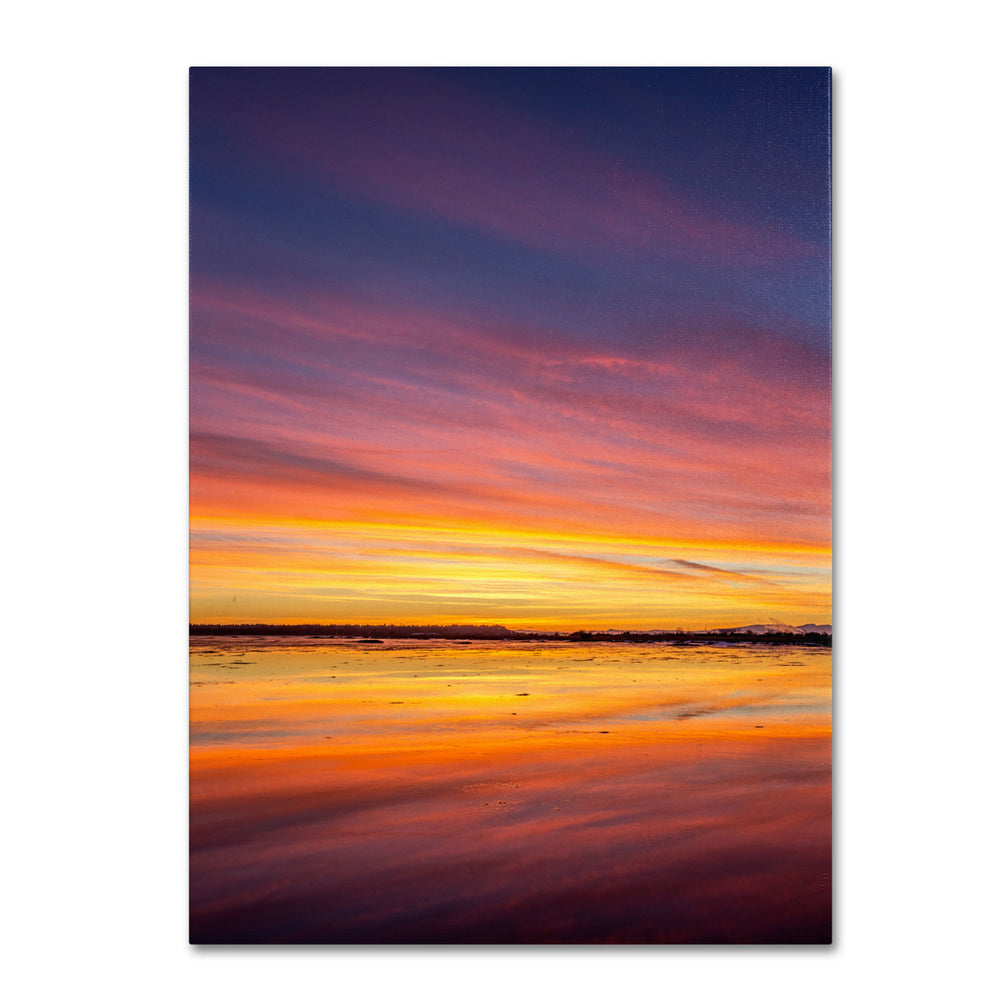 Pierre Leclerc Boundary Sunset 14 x 19 Canvas Art Image 2