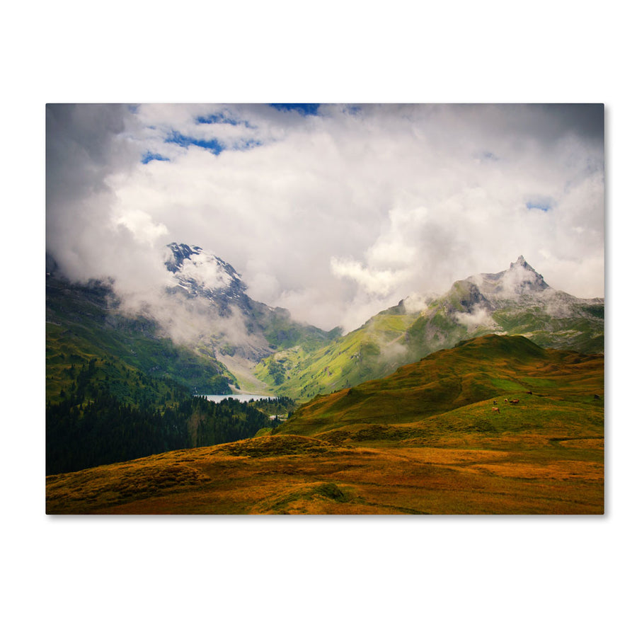 Philippe Sainte-Laudy Peaceful Switzerland 14 x 19 Canvas Art Image 1