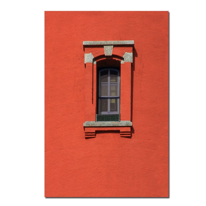 Patty Tuggle Lighthouse Window 14 x 19 Canvas Art Image 1