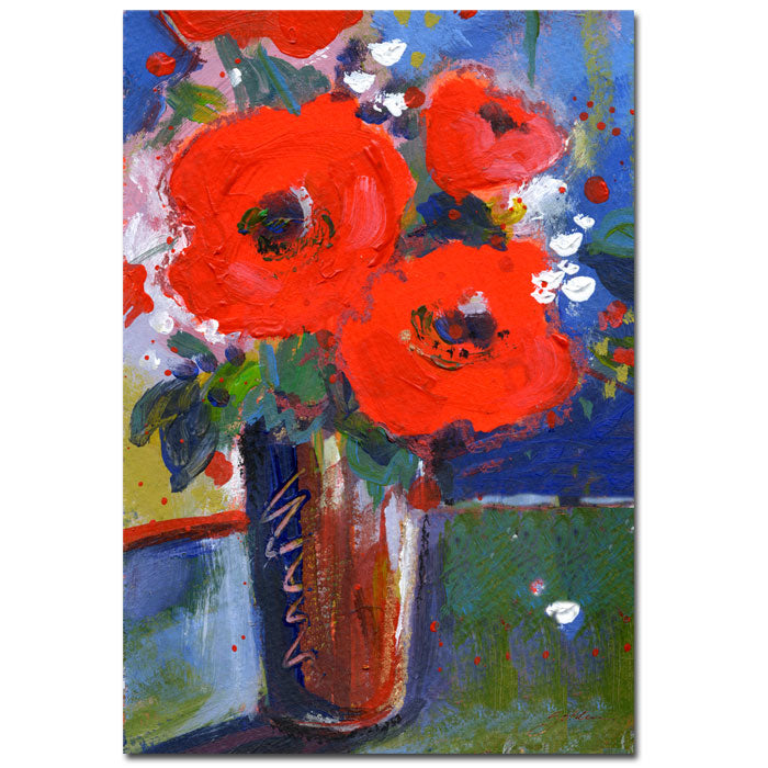 Sheila Golden Bouquet II 14 x 19 Canvas Art Image 1