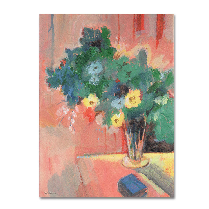 Sheila Golden Bouquet for Bonnard 14 x 19 Canvas Art Image 1