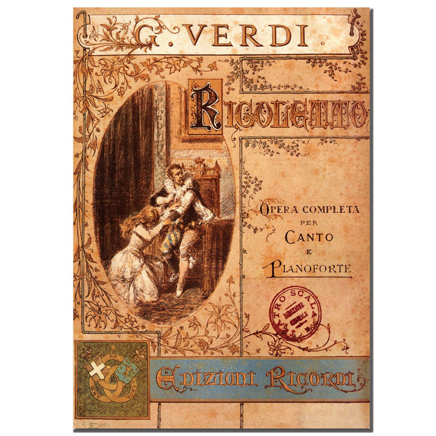 Verdi 14 x 19 Canvas Art Image 1